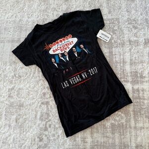 NEW Black Graphic Backstreet Boys T-Shirt